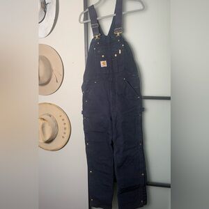 Carhartt insulated bibs Overalls size 32x 32